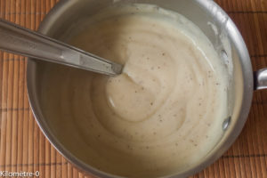 Photo de recette de crème vanille, maïzena, fécule de maïs, facile, rapide Kilomètre-0, blog de cuisine réalisée à partir de produits locaux et issus de circuits courts