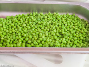 Photo de recette de petits pois, four vapeur, salade de Kilomètre-0, blog de cuisine réalisée à partir de produits locaux et issus de circuits courts