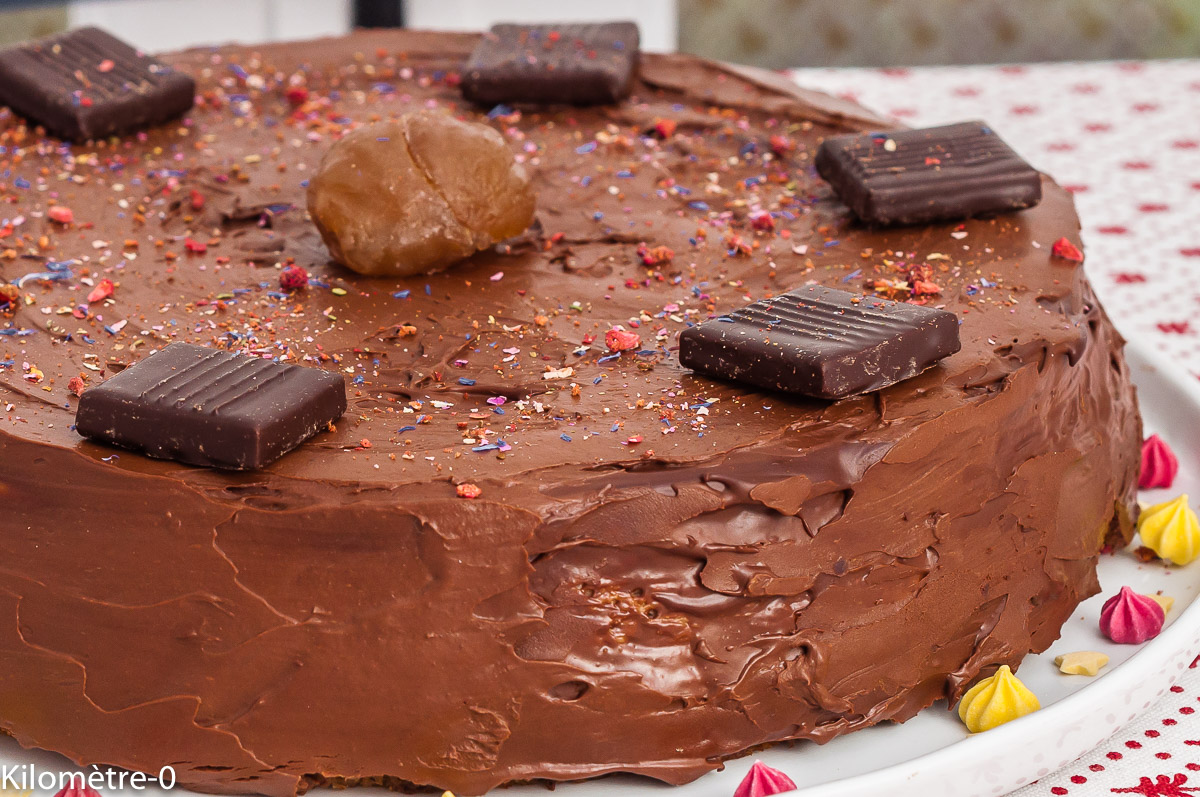 Gâteau d'anniversaire Thermomix pour 8 personnes - Recettes - Elle à Table